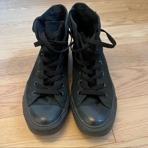 Converse High Top All Stars - Black Size 7